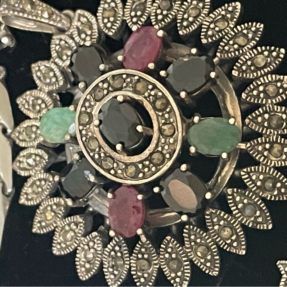 Vintage 925 Jewelry Set - Picture 11 of 16